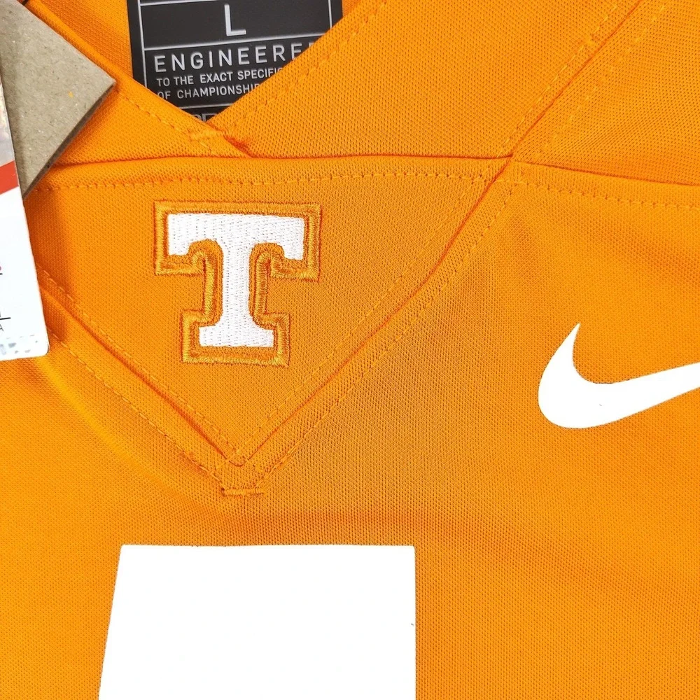Tennessee Volunteers Jersey Men Large Orange Nike Team Engineered 1 Jason Witten